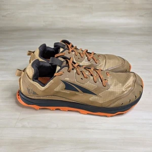 Altra Lone Peak 6 Brown Maxtrac Ego Trail Claw Running Athletic Barefoot Size 12 - Picture 1 of 11