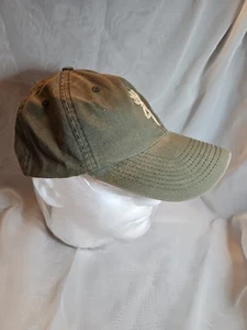 Gorra de exterior marrón verde ajustable talla única logotipo de ciervo caza - Imagen 1 de 8