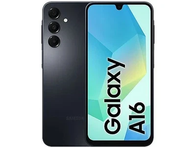 Samsung Smartphone GALAXY A16 4G AMOLED 6,7" BLACK  128GB RAM 8GB ROM 50 MPX NFC - Immagine 1 di 4