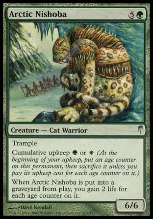 Arctic Nishoba - Medium Play MTG Coldsnap - Image 1 of 1