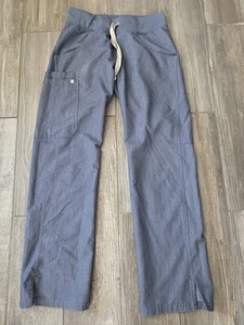 Figs Medical Scrub Pants For Nurses Blue Women’s Size XXS 24x29. EUC - Picture 1 of 10
