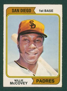 1974 O-Pee-Chee Baseball Card - #250 Willie McCovey, NM - Picture 1 of 2