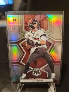Panini Mosaic 2022 - Jugador Más Valioso del Super Bowl Tom Brady #291 Silver Prizm - Imagen 1 de 2