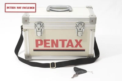 [EXCELENTE+4 con llave] Estuche rígido maletero Pentax 33,5 cm 23 cm 17 cm de Japón #126 Foto 1 de 4