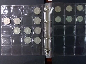 GB 182 COINS IN ALBUM KING GEORGE & QUEEN ELIZABETH COLLECTION - Picture 1 of 7