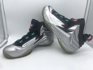 Nike Chuck Posite Men's Shoes Metallic Silver/Black 684758-001 Size 8.5 - Picture 1 of 12