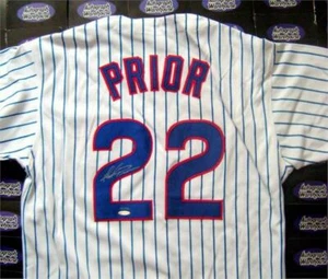 Mark Prior autographed Baseball Jersey (Chicago Cubs) Upper Deck Hologram - Picture 1 of 4