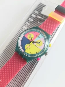 Swatch : Chronographe " Flash Flèche " (Ref No. SCL100) Neuf / Très Objet Rare / - Imagen 1 de 4