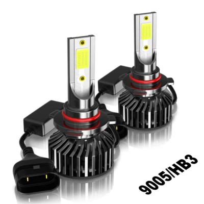 Para Saturn Astra 2008 2009 2 Piezas 6000K Blanco 9005 LED Faro Bombilla Alta/Baja Foto 1 de 4