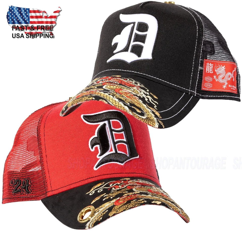 Red Monkey Año del Dragón RM1505 Nueva Edición Limitada Unisex Trucker Hat Cap Foto 1 de 1