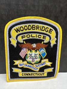 Woodbridge Police (Connecticut) Shoulder Patch Clean Unused - Picture 1 of 2