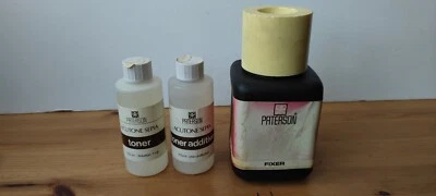 Paterson Photography Developing Chemicals - Sepia Toner, Sepia Additive & Fixer - Image 1 of 4