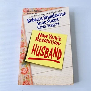 New Years Resolution Husband by Rebecca Brandewyne 1996 3 in 1 Paperback Romance - Bild 1 von 6