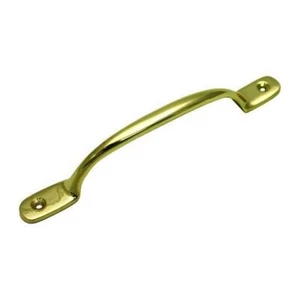 Armario tradicional de latón macizo armario cajón arco manijas de puerta tirador + tornillos - Imagen 1 de 3
