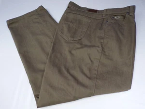 Vintage Lee Relaxed Straight Leg Jeans Womans 18 Medium Mocha Cotton Blend E25 - Picture 1 of 10