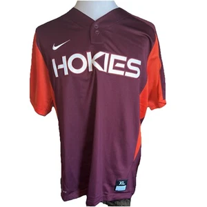 Virginia Tech Hokies Nike Baseball Jersey NEW With Tags XL NWT Va Tech - Picture 1 of 5