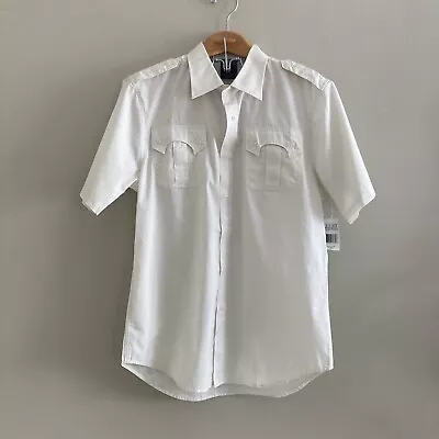 NWT! Y2K Zoo York Shirt Men's Size L Short Sleeve Pockets Button Up - Deadstock - Image 1 of 4
