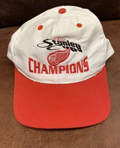 Detroit Redwings NHL Hockey Logo 7 Snapback Hat Cap 1997 Stanley Cup Champions - Picture 1 of 8
