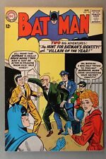 BATMAN #157 *1963* "The Hunt For Batman's Identity & Villain Of The Year!" 7.5