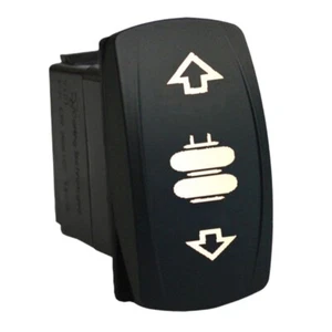 Air Safety Cushion 6C77WM Rocker Switch 12V Laser Momentary LED white off r... - Imagen 1 de 1