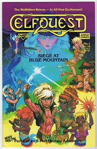 Elfquest Belagerung am Blue Mountain #1 2 3 5 LOT (4) Wendy Pini Warp Grafik Apple - Bild 1 von 4