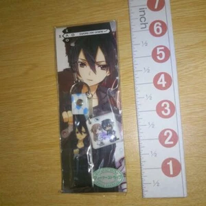 A55979 Sword Art Online Cleaner mascot strap Kirito & Asuna - Picture 1 of 3