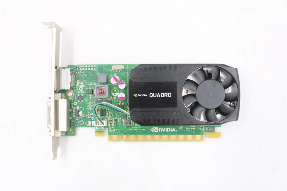 Lenovo Nvidia Quadro K620 DP DVI 2GB GDDR3 Video Graphics Card 00FC809 - Image 1 of 4