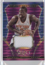2013-14 Panini Select Select Swatches Purple Prizm /99 Raymond Felton #6