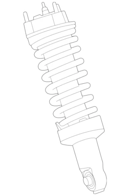 Amortiguador Mercedes Benz AMG GT S GT R GT R Pro 2016-2021 190320750064 Foto 1 de 3