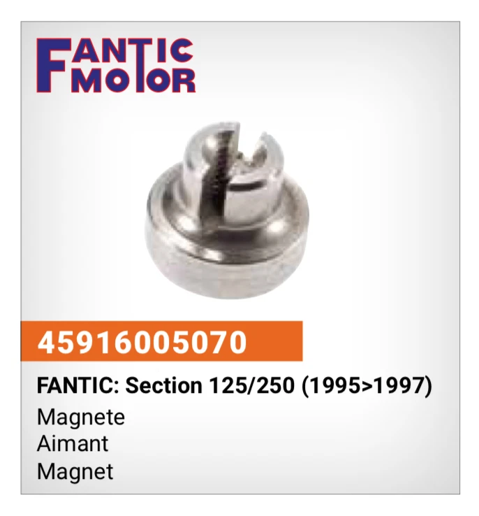 Magnete ORIGINALE per Fantic Section 125/250 1995 1996 1997 - Immagine 1 di 1