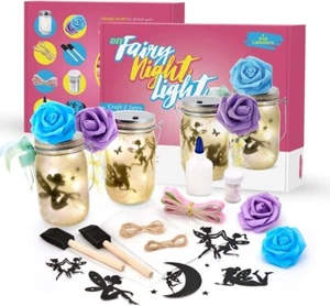 Lot of 6 Fairy Night Light Kid Crafts Kit Fun DIY Kid Crafts Fairy Tale - Picture 1 of 8