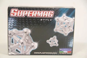 PLASTWOOD-SUPERMAG STYLE-MAGNETIC-50 PEZZI-NUOVO - Foto 1 di 3