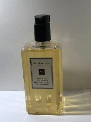 Jo Malone Lime Basil & Mandarin Jumbo Size Body & Hand Wash 16.9oz New - Image 1 of 3
