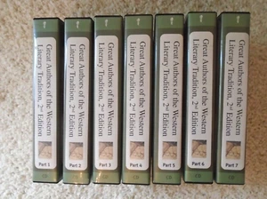 Great Authors of the Western Literary Tradition 2nd Edition CDs Set - Picture 1 of 8