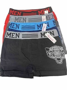 New 12 pc Mens Underwear Boxer Briefs Comfort Flex Waistband one size - Picture 1 of 3