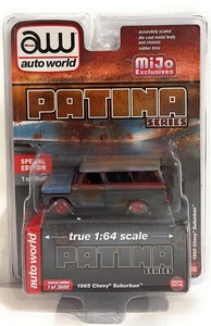 Auto World 1:64 Patina Series 1965 Chevy Suburban Weathered Rust CP7797 Chase - Picture 1 of 5