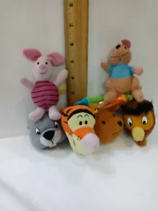 Disney Winnie the Pooh Lot of 6 Piglet Chipmunk Kangaroo Tigger Mouse Bird #60 - Picture 1 of 10