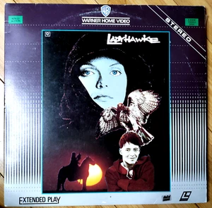 Laserdisc 12" Ladyhawke Movie Extended Play - Picture 1 of 2