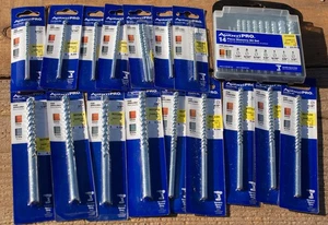 Set of 32 Avanti Pro Variable Speed Masonry Drill Bits - sizes 1/8" to 1/2" - Picture 1 of 1