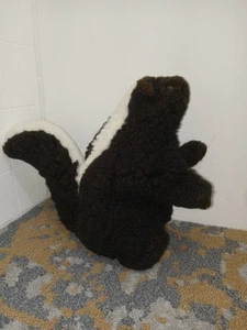 Pupazzo a mano vintage Country Critters Skunk, ha un cigolio in testa - Foto 1 di 9