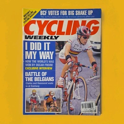 1999 December Cycling Weekly Magazine Oscar Freire Sports Cycling - Image 1 of 2