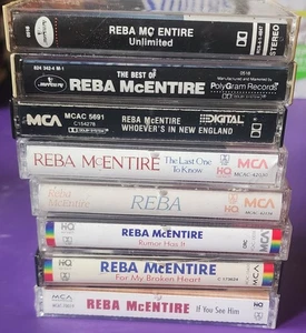Reba McEntire cassette tape country music lot 8 Last One To Know Rumor Has It... - Picture 1 of 2