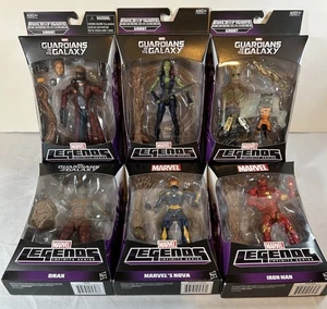 MARVEL Legends Figures,  Guardian Of The Galaxy Full Set *BAF GROOT* New Retired - Picture 1 of 8