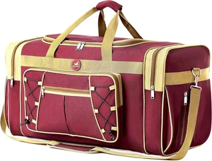 Reisetasche Für Herren, Weekender Über Nacht, Leicht, Extra Groß, Oxford-Duffle, - Bild 1 von 12