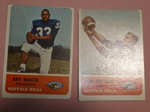 1962 Fleer Football (14) Common Players VG to EX - Picture 1 of 14