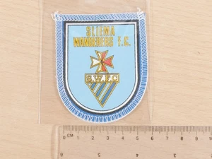 Vintage 70er Jahre seltener Stoff Patch Abzeichen Sliema Wanderers F.C. Malta - Bild 1 von 2