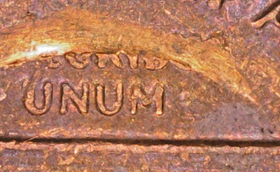 1977 D Lincoln Memorial Penny -  Reverse Error Coin - Image 1 of 4