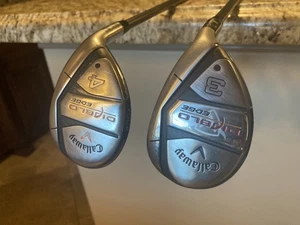 Callaway Diablo Edge Tour 21* 3 and 24* 4 Hybrids 75g Stiff Flex Graphite Shafts - Picture 1 of 10