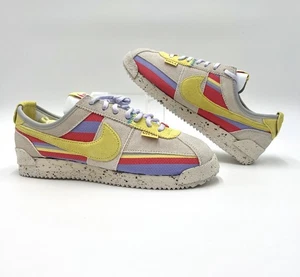 Nike Cortez SP X Union LA Scarpe da Ginnastica UK6 Lemon Frost Uomo Grigio Nebbia Sport Retrò - Foto 1 di 15