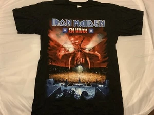 * Iron Maiden Final Frontier En Vivo! Tour T-shirt Official (Size Small Only) * - Picture 1 of 3